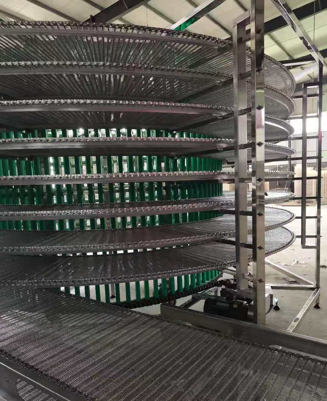 Wire Mesh Belt Used on Cooling or Freezing Conveyors and Spiral Towers