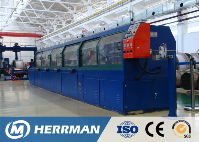 10~80mm2 Range Wire Cable Production Line Paper Wrapping Machine Siemens Motor Driven