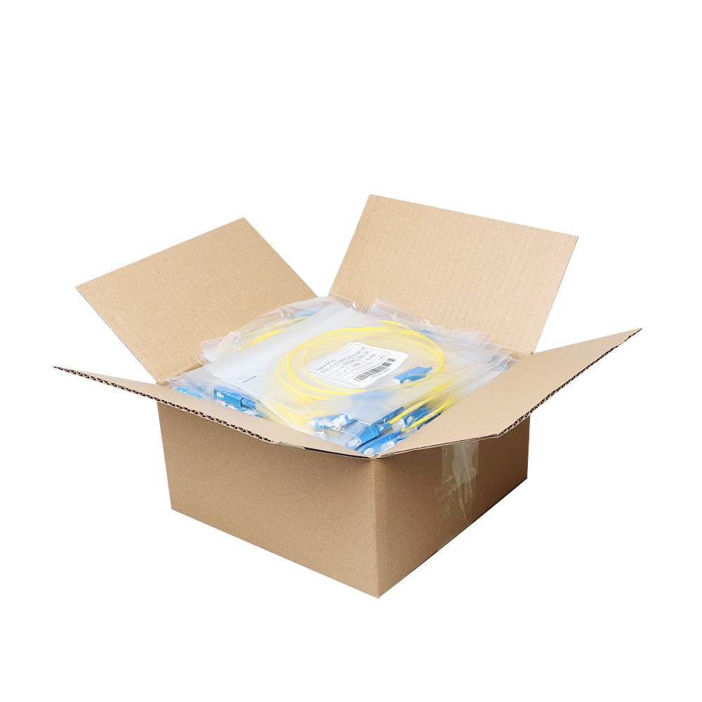 SC UPC Simplex G657A1 Fiber Optic Pigtail 900um Tight Buffer 1m
