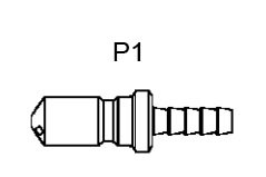 1/8 Nominal Use with compressed air, gases and liquids Brass Pneumatic Quick Coupling