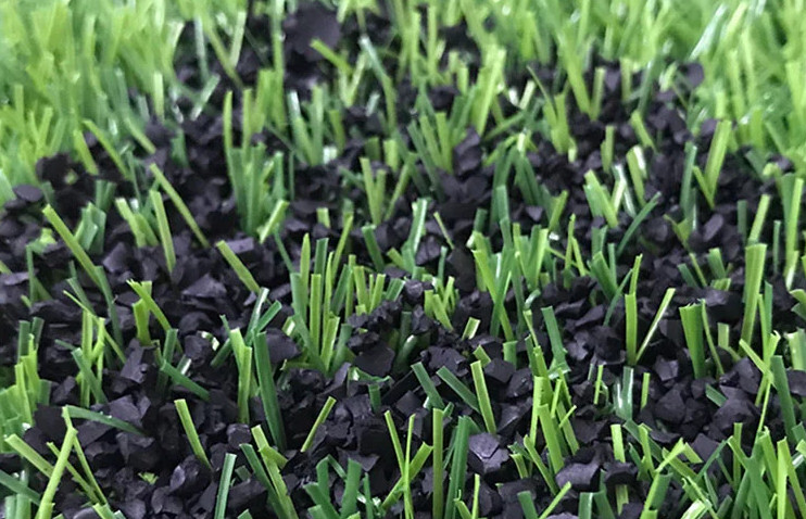 Odorless 4mm High Elasticity Artificial Grass Rubber Granules