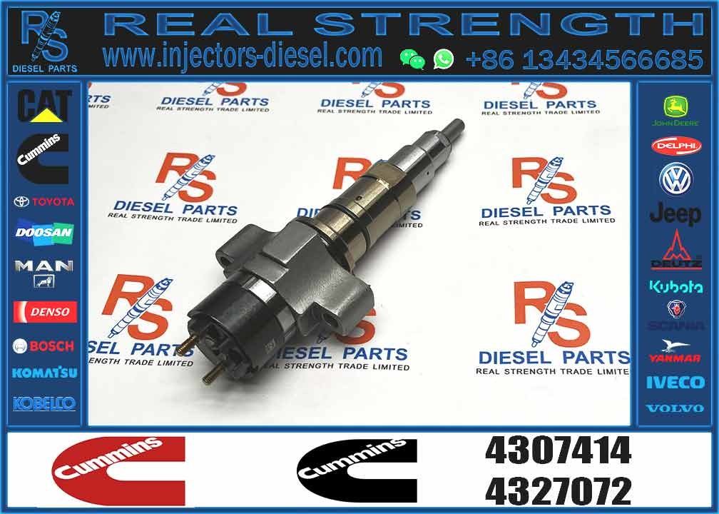 Common Rail Injector Fuel Injector 5491659 4327072 4359204 4307414 For QSL Excavator QSL9.3 ISCE Engine 6L