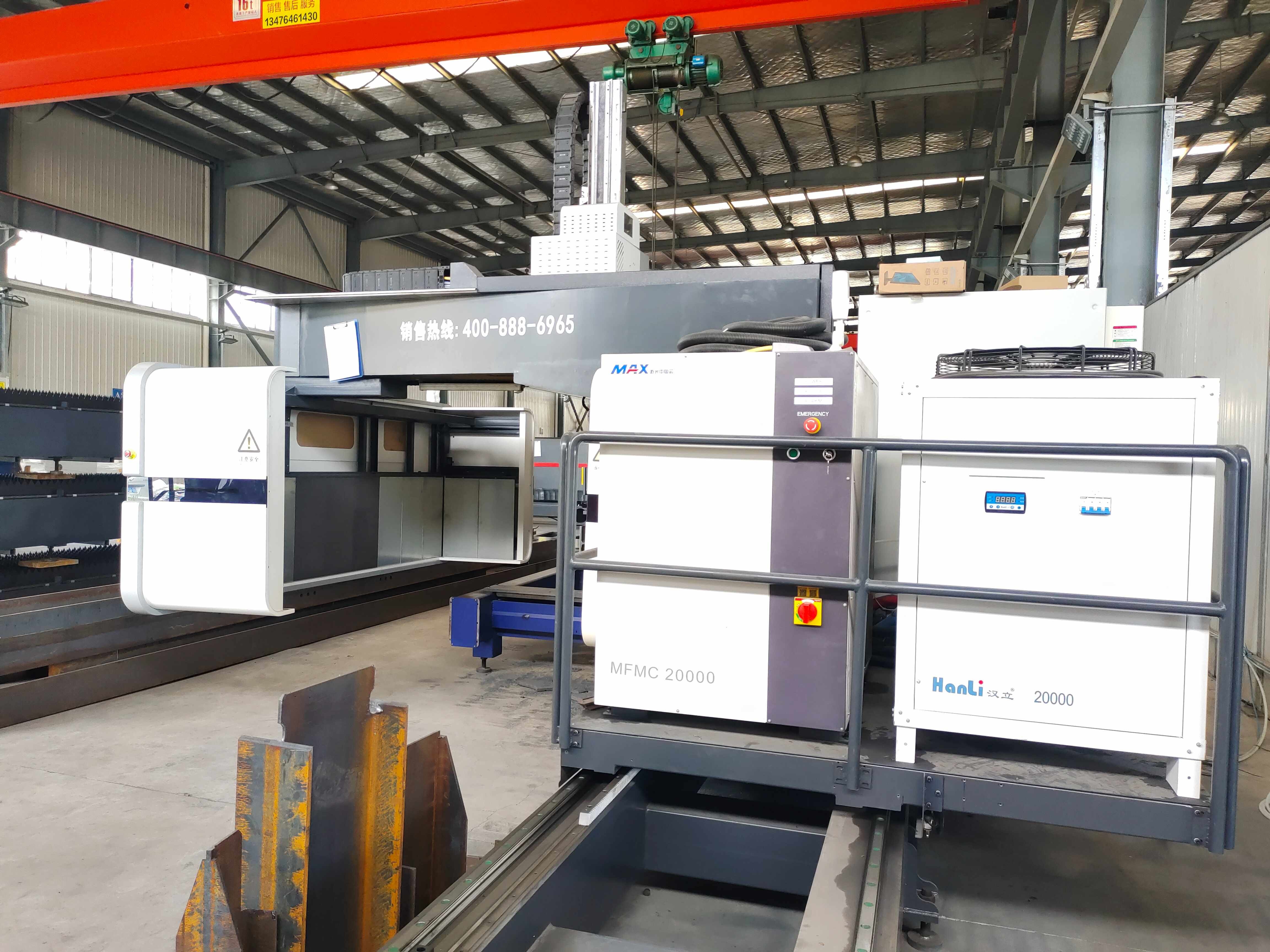 Ec-Ophit Laser Head Fiber Laser Cutting Machine High Performance