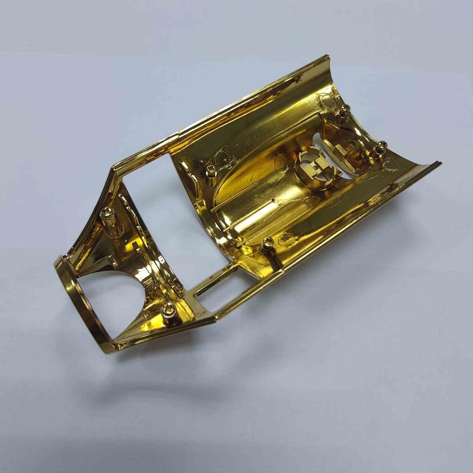 Customized Zinc Die Casting Parts #3 #5 Chrome Plating ISO9001 Certification