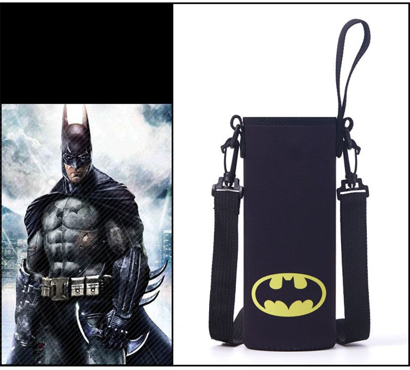 Reusable 13.5CM Height Neoprene Glass Water Bottle Sleeve