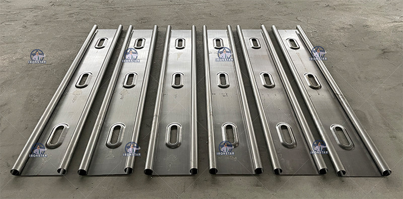 Punching hole shutter door forming line for Saudi Arabia