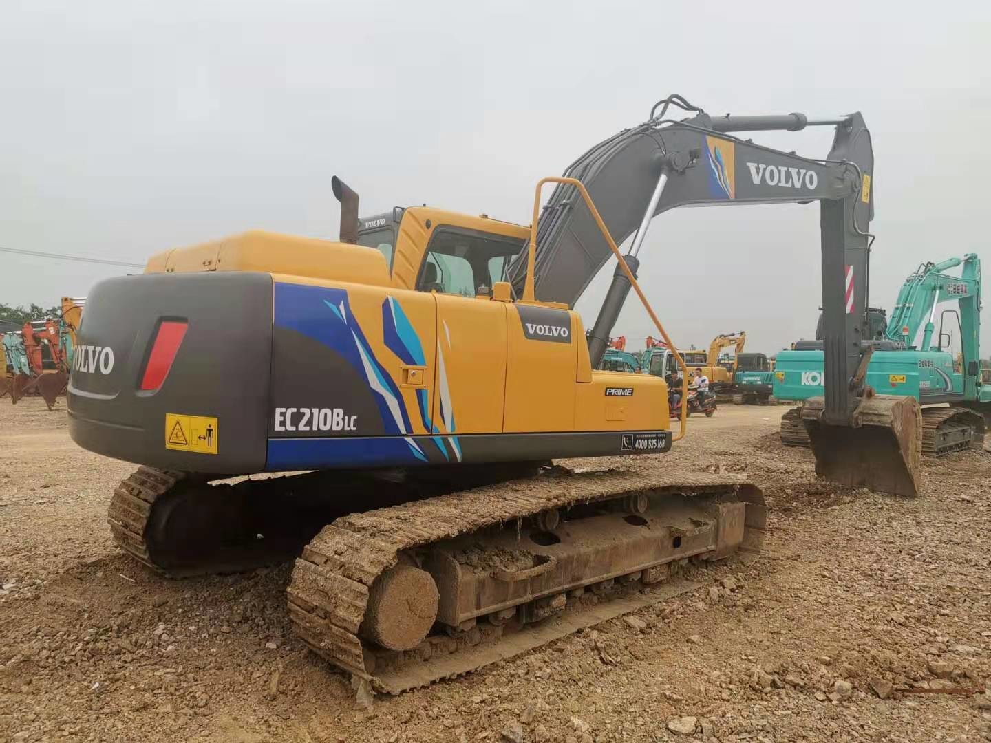 D6D Engine 0.9m3 Bucket 21T Used Volvo Excavator EC210