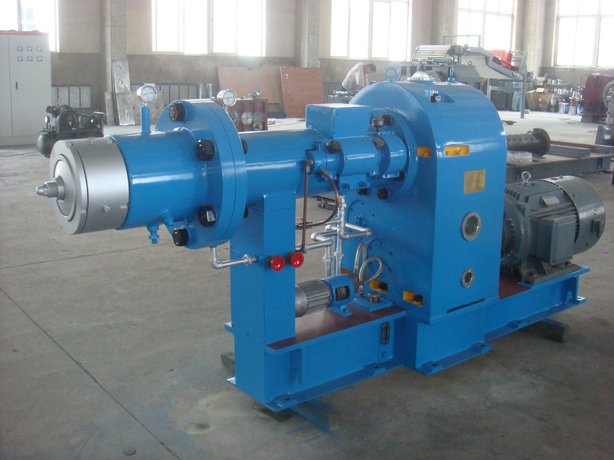90mm Screw Diameter Hot Feed Rubber Extruder for Rubber Product Extrusion Machine