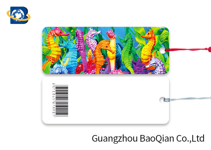 0.6mm PET 3D Lenticular Bookmark Customized Double Sides CMYK Printing