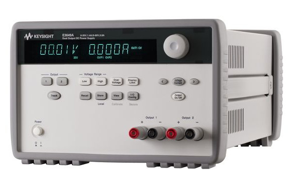 Keysight Agilent E3649A AC DC Variable Power Supply 60V 0.8A 35V 1.4A 100W