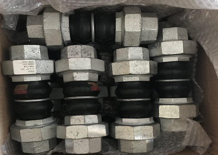 EPDM Single Sphere Expansion Joint 16 Bar Rubber Bellow Expansion Joint ANSI 150
