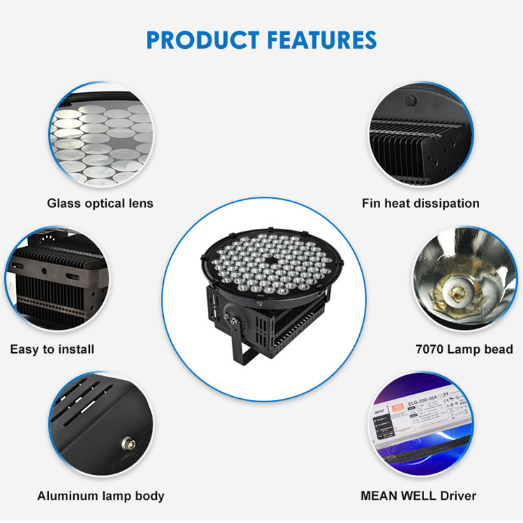 TS150W/200W Industrial High Bay Lighting Fixtures 7070 For Garden