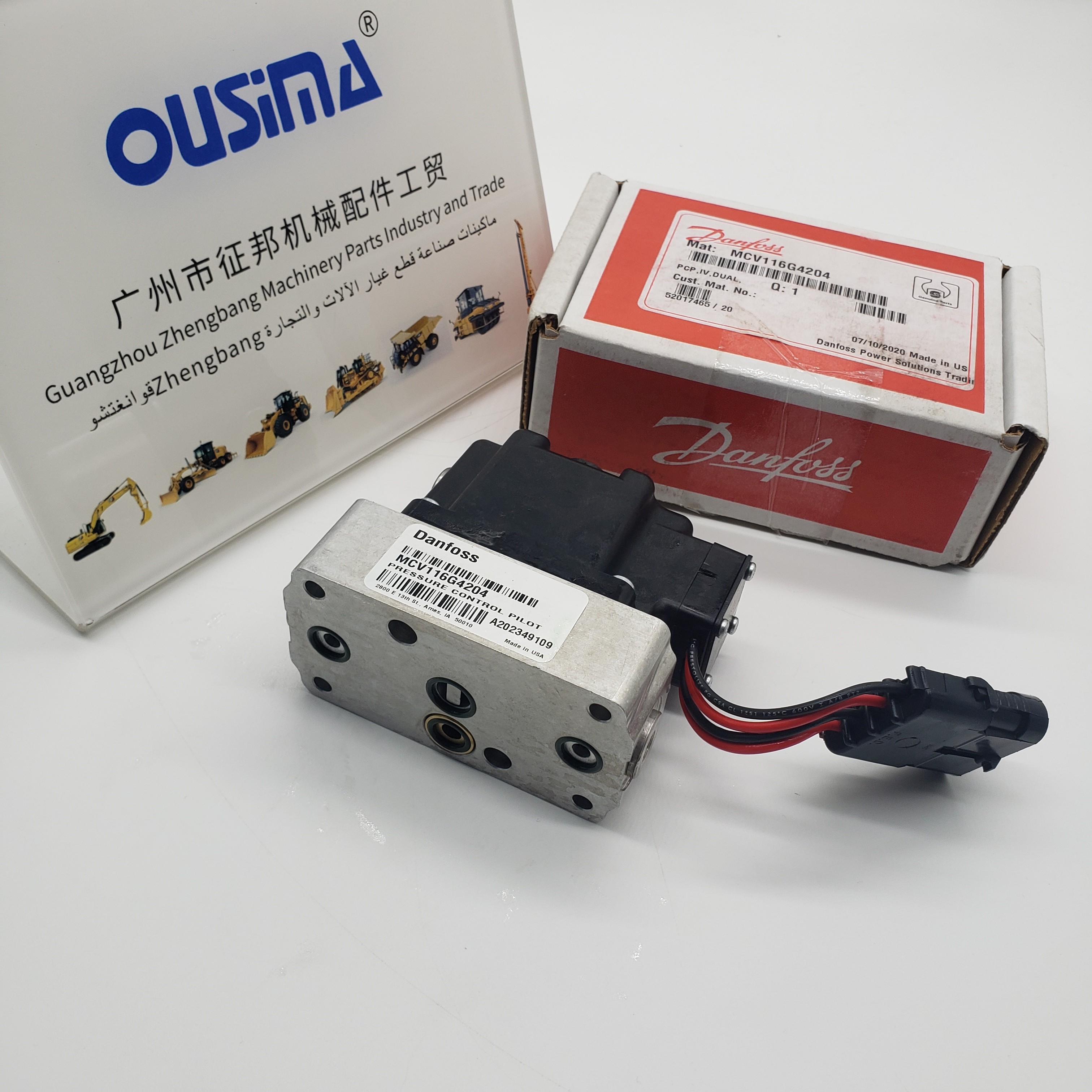 Sauer Danfoss Pressure Control Pilot Valve MCV116G4204 MCV116G4201 MCV110A1017 MCV116A3501 MCV116A3204 MCV116A3102