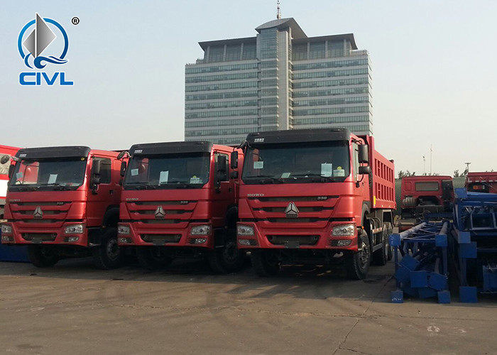 6X4 Howo Dump Truck New Tipper Truck 336hp /371hp Engine Hw76 Cab