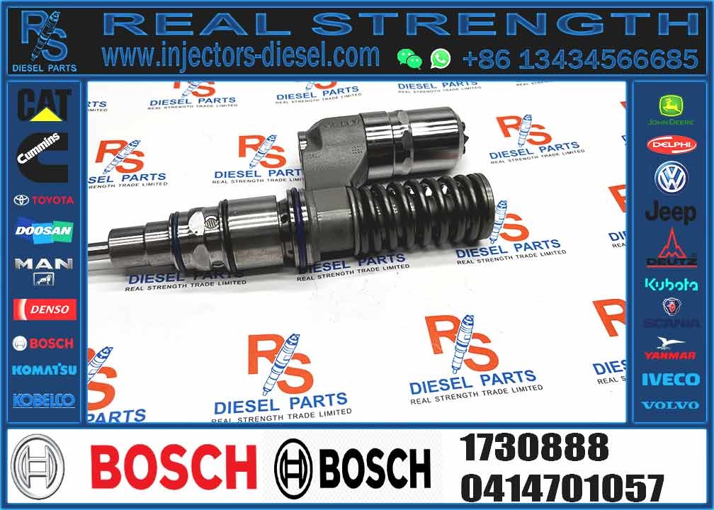 Excavator Injector 0414701036 1730888 1730800 0414701061 for Diesel Engine Parts Nozzle Assembly