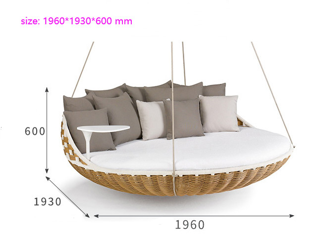 Hammock Swing Modern Outdoor Furniture Rattan Hanging Chair Balcony