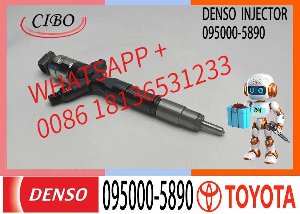 New Diesel Common Rail Injector 095000-5890 095000-5891 095000-5740 23670-30080 23670-39135 for TOYOTA