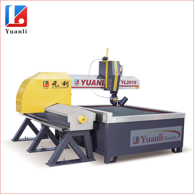 Automotive 3 Axis Cutting Machine Waterjet Stone Marble Laser Cutting Machine