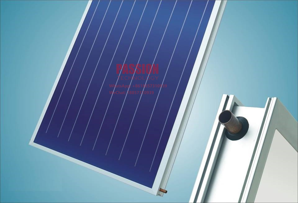 Blue Titanium Solar Thermal Collector 250L Pressurized Flat Plate Solar Water Heater