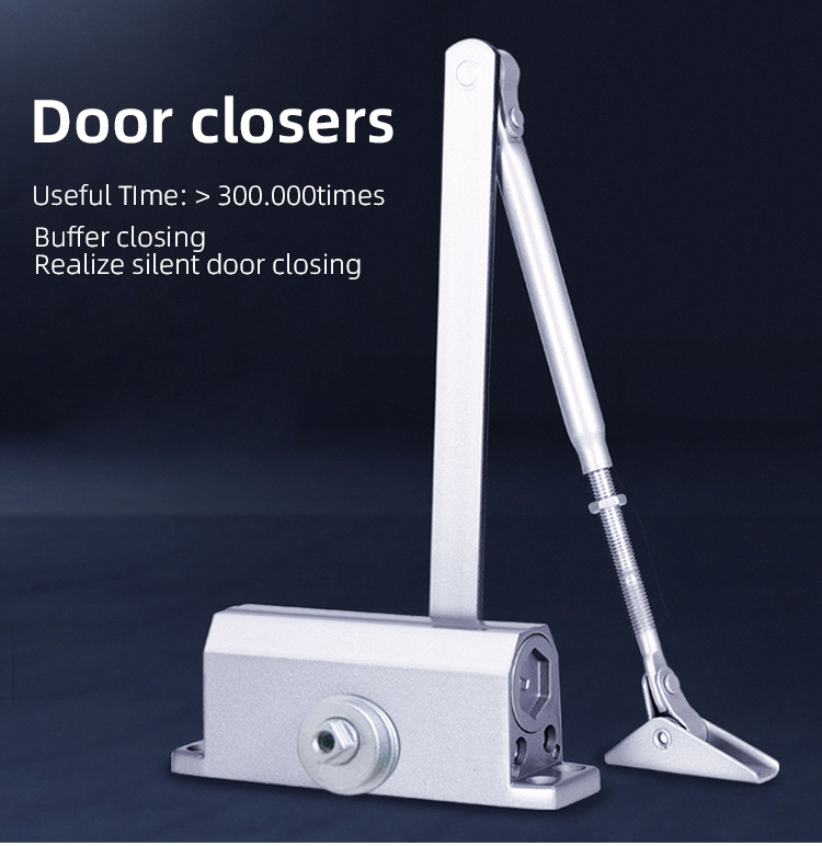 Max door weight 45-65kg Aluminum Alloy auto sliding door closer ferme porte automatique