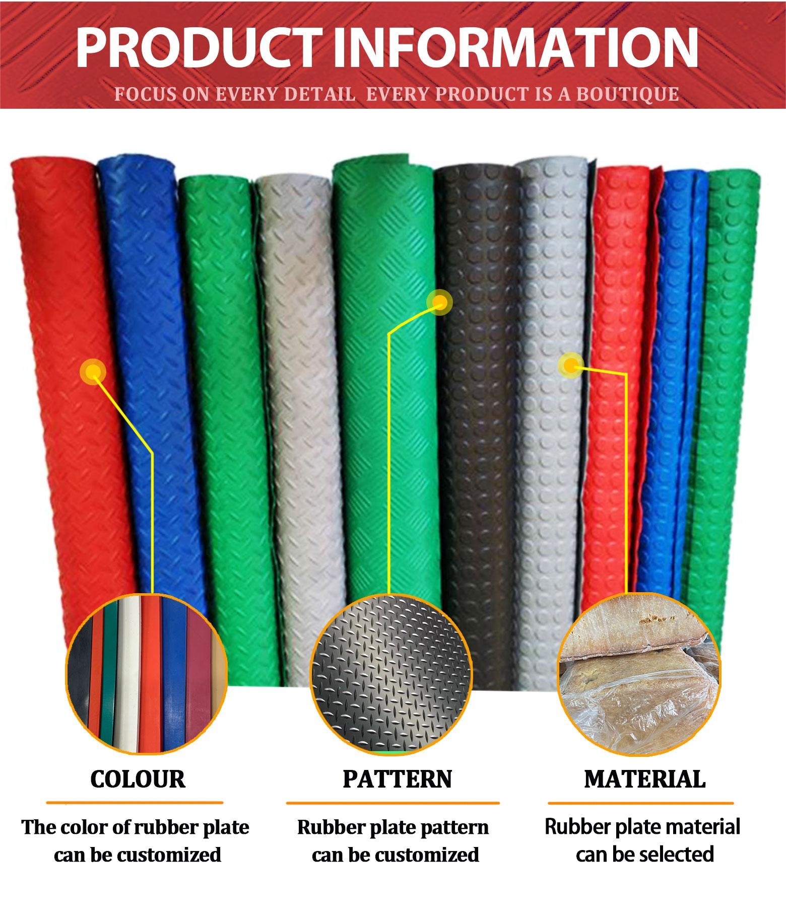 Tensile Strength Min. 2.5MPa Rubber Sheet Ideal For Insulativity Requirements