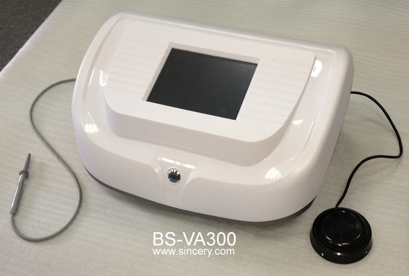 30MHz Vascular Removal Machine , Skin Tag Removal Machine With 1-100 Levels Energy