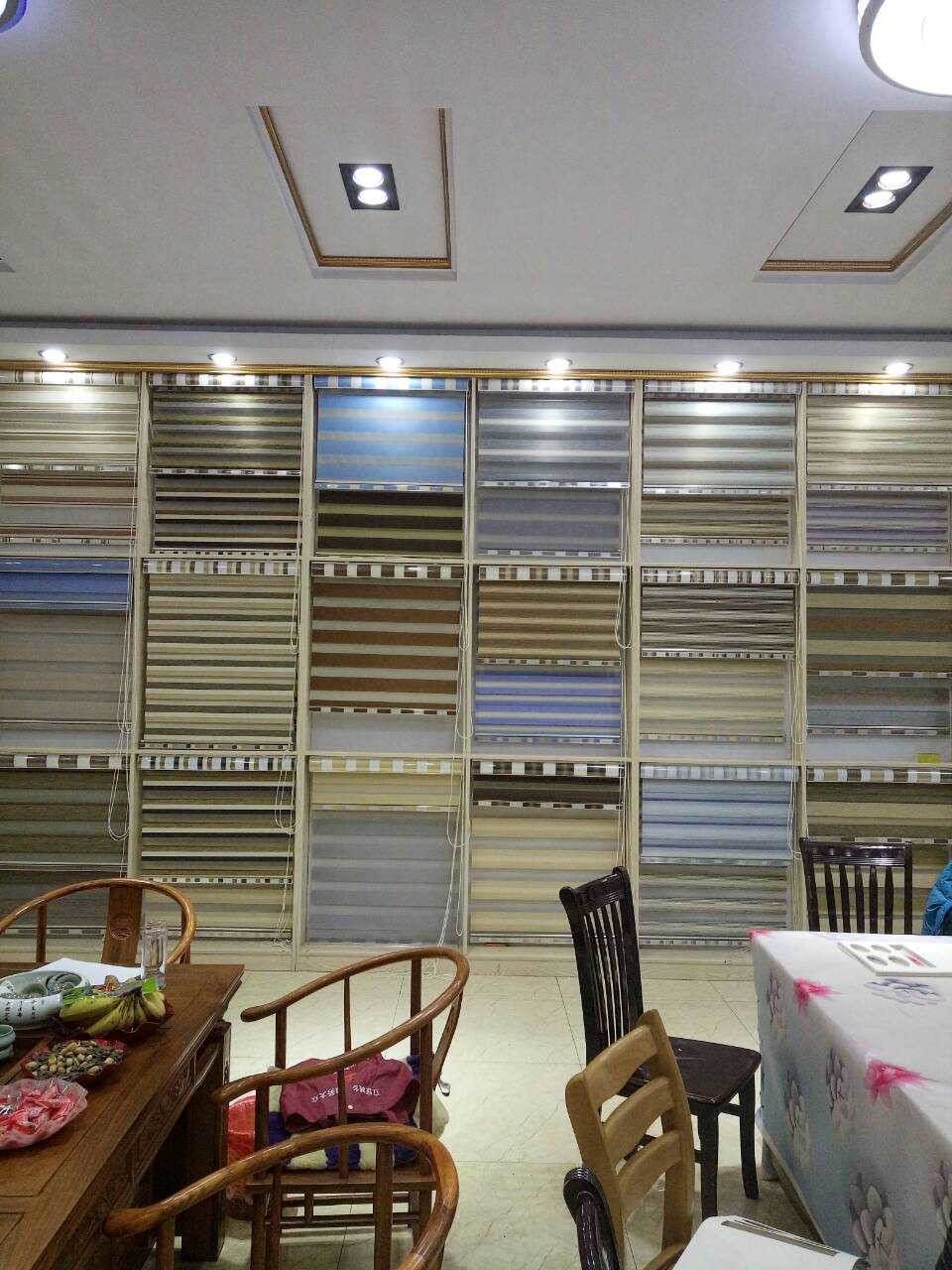 Factory Price night combi blind double roller shades blackout zebra blinds fabrics,digital printed roller blinds fabric