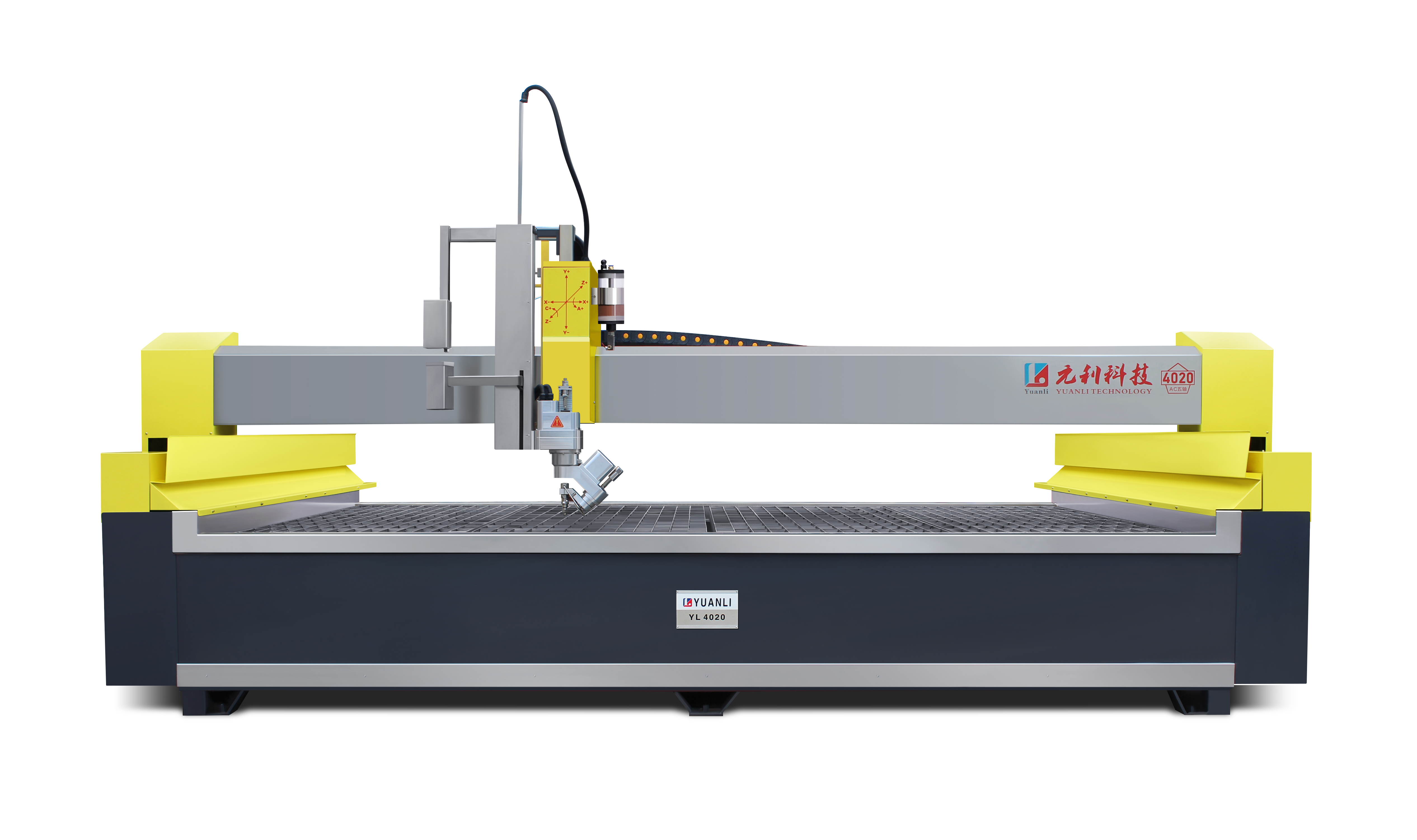 Multifunctional CNC Cutting Machine Sheet Metal Water Jet Cutting 380V 3PH 50HZ