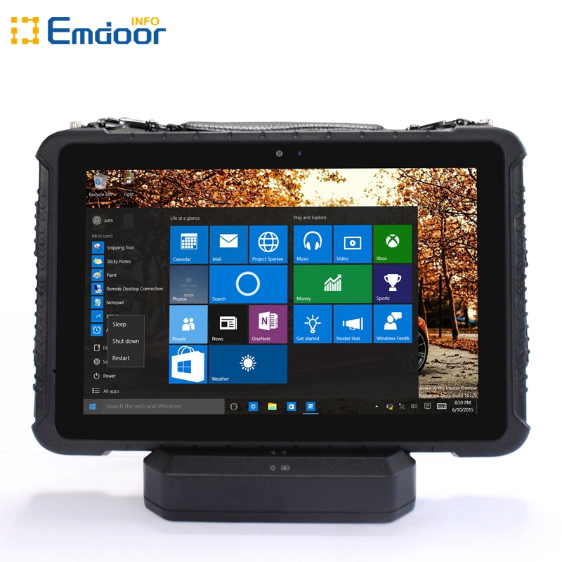 10.1 inch Rugged Tablet with NFC Fingerprint and Intel Atom x5-Z8350 Cherry Trail CPU
