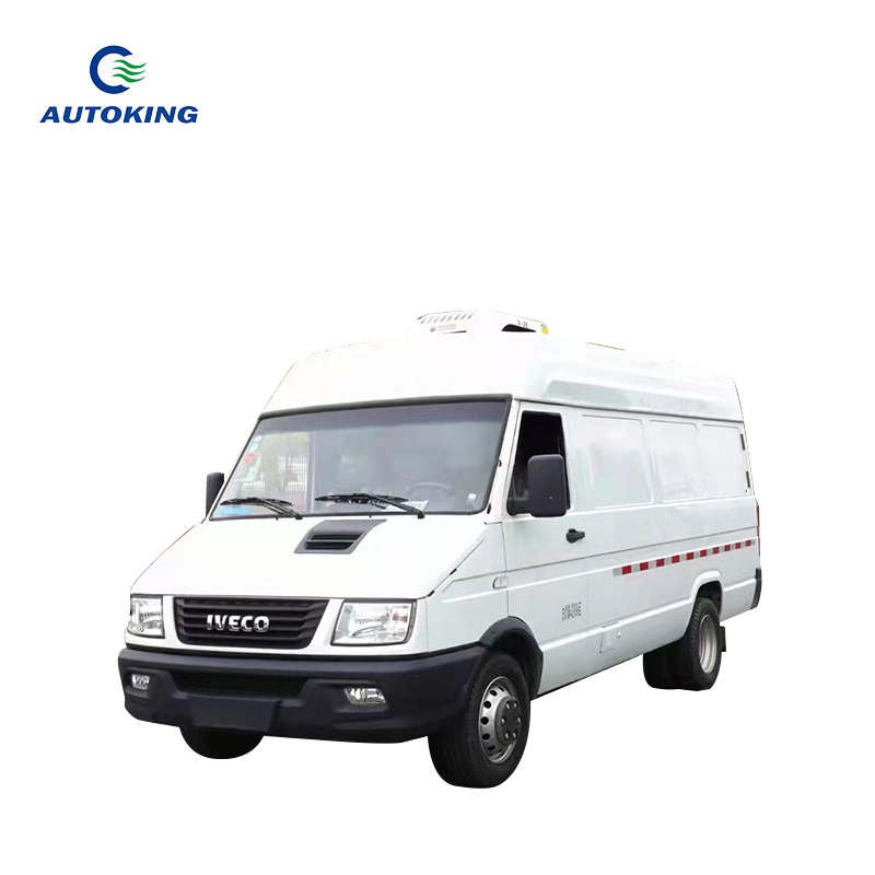 Portable Refrigerated Trucks Icecream Refrigerated Van Freezer 1T-10T