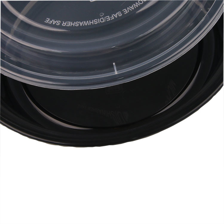 Eco Friendly Disposable Plastic Food Storage Container Bento Box With Lid