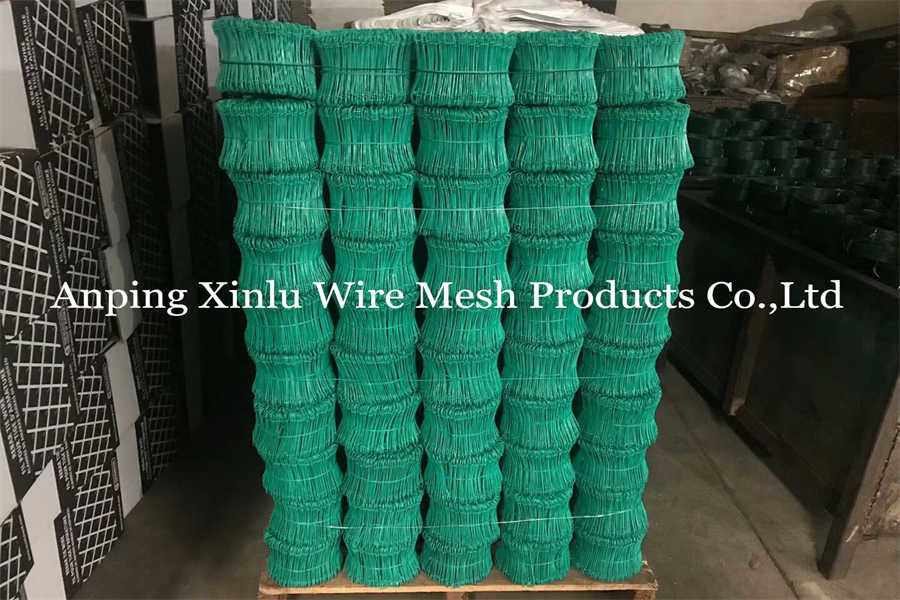 Blue BWG12 Binding Double Loop Tie Wire 380Mpa Copper Coated Twins Wire double loop Ties SAE1008