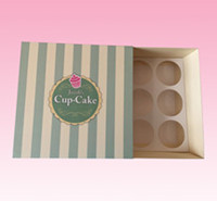 custom printed luxury paper package window box design with blister tray factory
