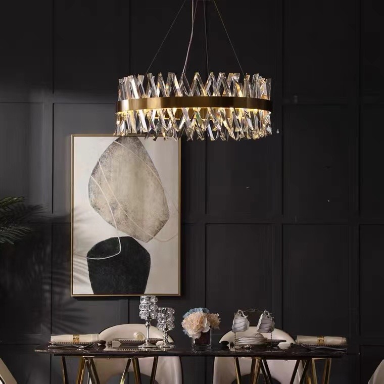 Decoration LED Crystal Chandelier Hotel Lobby Chandelier Crystal Lighting From China