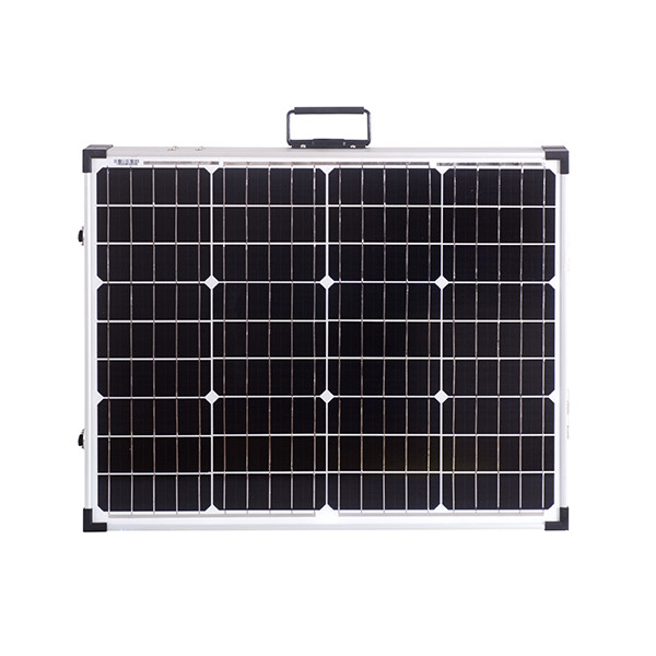 100W IP65 12v 7.64A Folding Solar Panel Mono Solar Panel For Camping