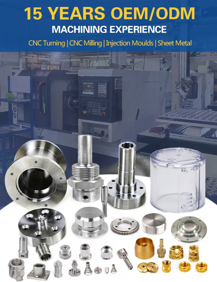 Stainless Steel CNC Turning Machining Aluminium CNC Machined Auto Parts