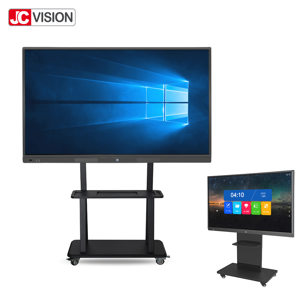 RS232 USB2.0 Interactive Flat Panel Display 450nits For School