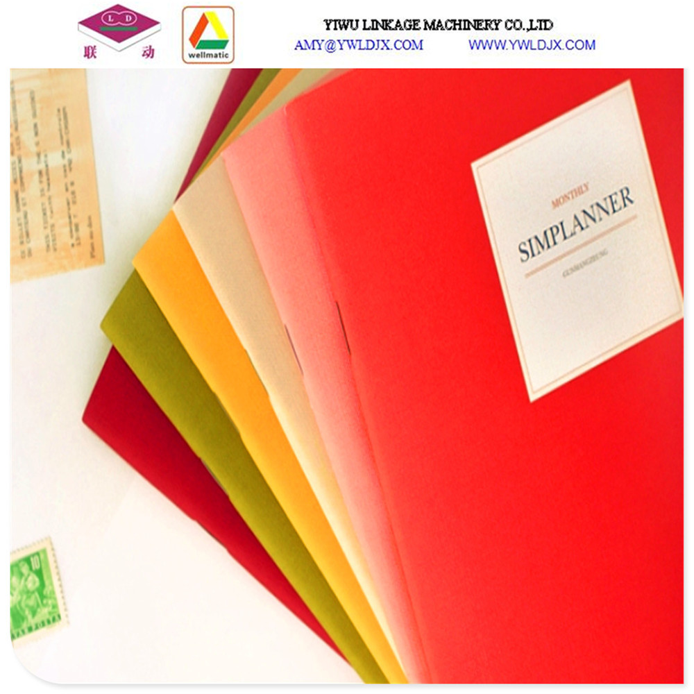 Advanced Soft Cover Exercise Book Machine for Full Line Ruling Folding Cutting Binding All in One