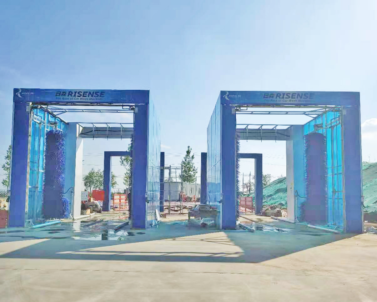 Automatic Drive Through Bus Wash Machine For Bus/Truck In North Africa Middle
