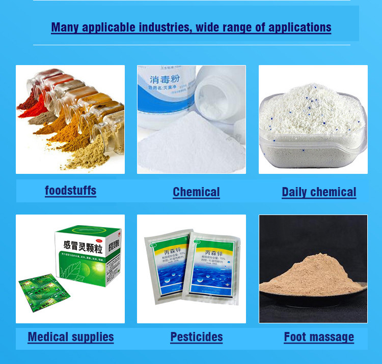 Automatic Vertical Straight Screw Powder Packaging Machine With Sealed Chamber