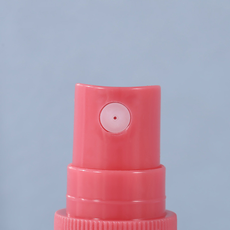 Small Sample Of Red Perfume Spray Head Bottled Pump Head 20 Teeth Portable Disinfection Bottle Spray Head