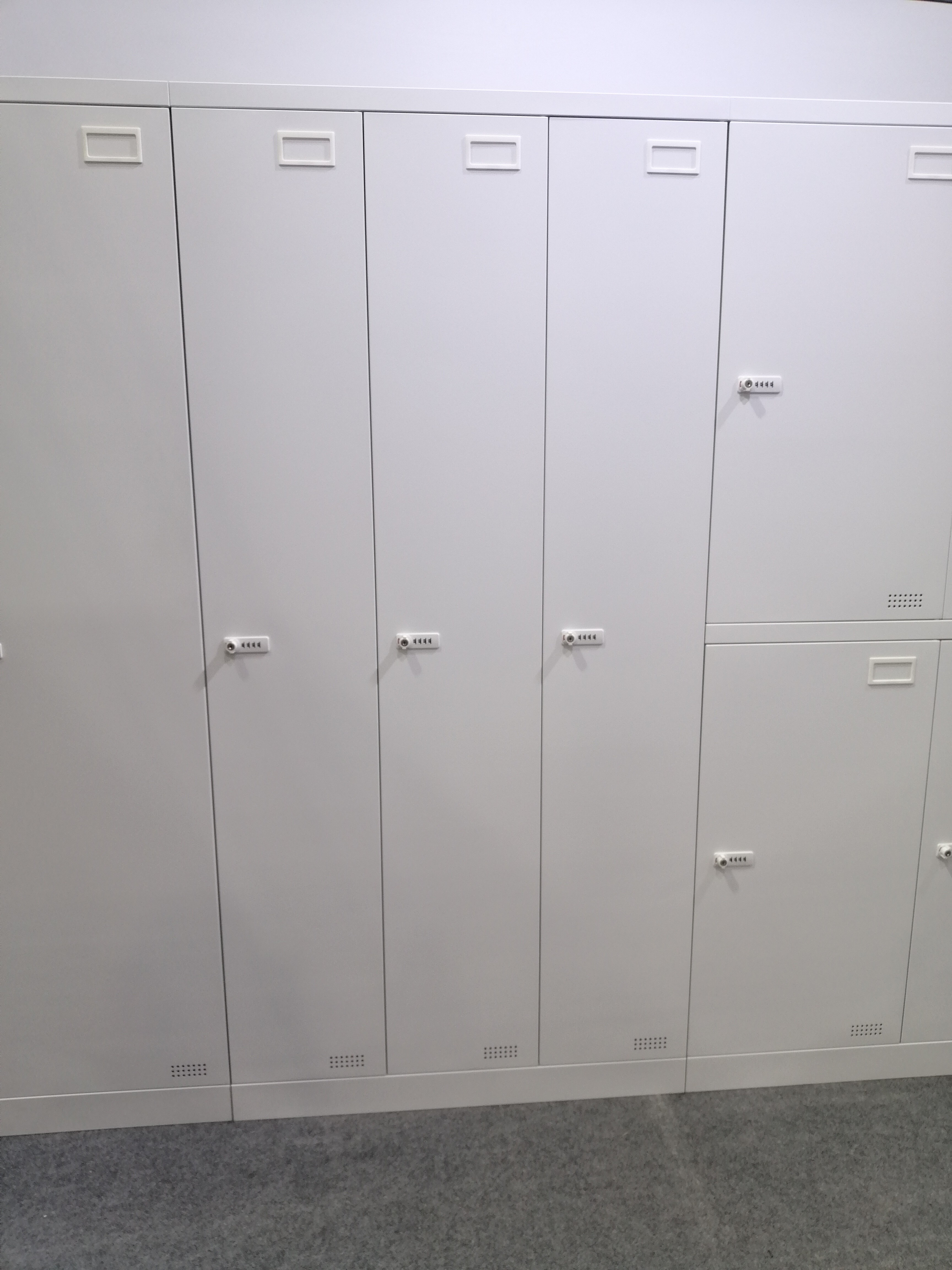 SPCC Material 3 Door Steel Locker Cold Rolling Steel Plate