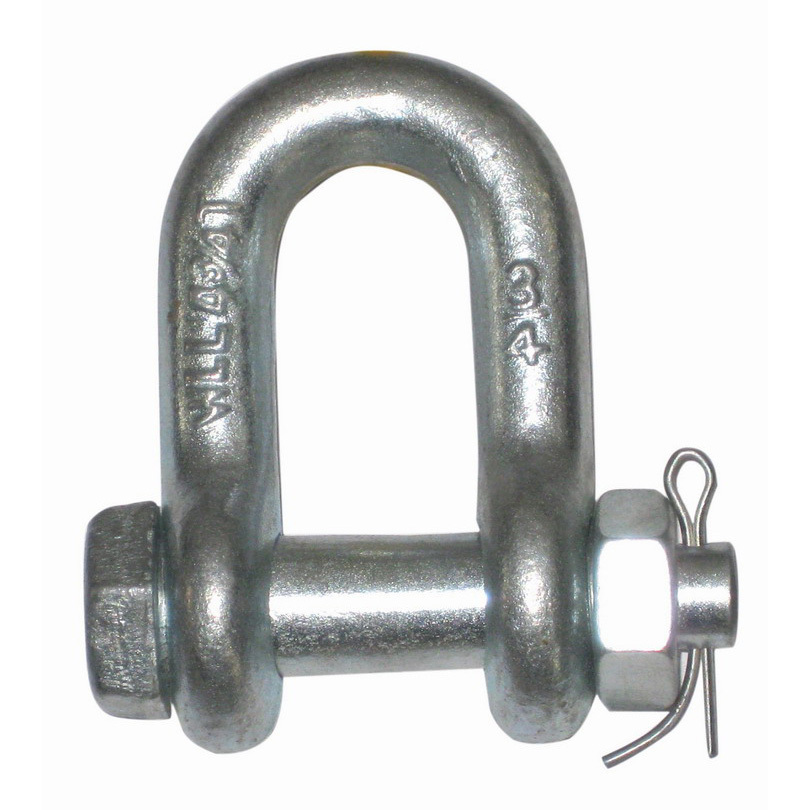 Australian Type Rigging Hardware Safety Bolt Dee Shackle