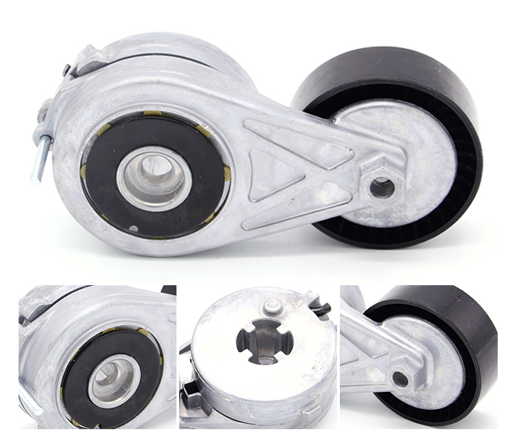 06h903133g Standard Size Automobile Parts V Belt Pulley Replace Belt Tensioner Pulley For Audi A4 A5 Q5 Silver Black