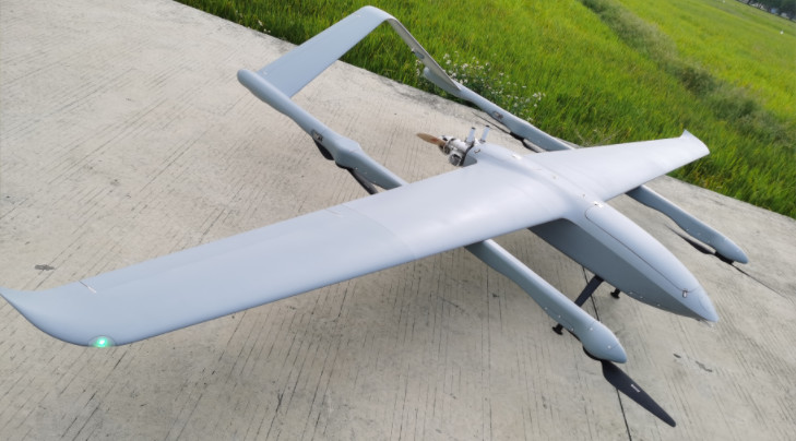 Customized carbon fiber gasoline engine drone remote measurement drone fixed wingspan 3.0m payload 40kg and 1000km range
