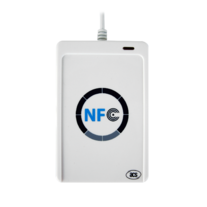 LCD Equipped NFC RFID Badge Reader 5-10cm Read Range ACR122U-A9
