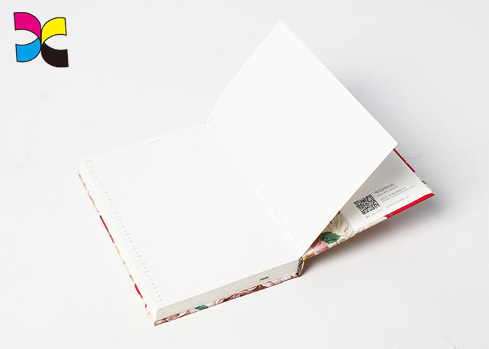 White Card Paper Printed Journal Books Sewing And Edition Binding