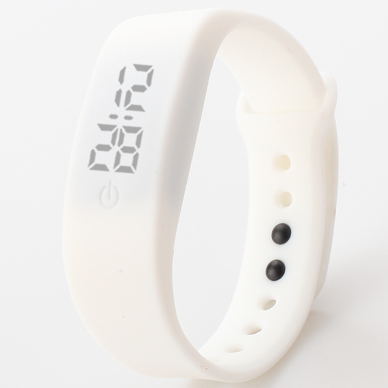 Colorful Promotional LED Silicone Watch Wrist Watch Logo Customized