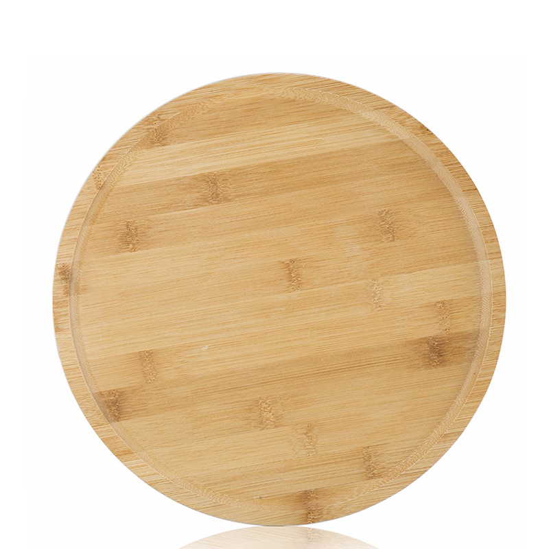 Turntable Spinning Bamboo Cake Stand Decorating For Parties Weddings And Restaurants