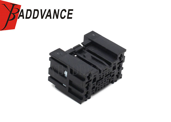 24 Pin Male Black Automotive Electrical Connectors For Stepper Motor Idle Moto